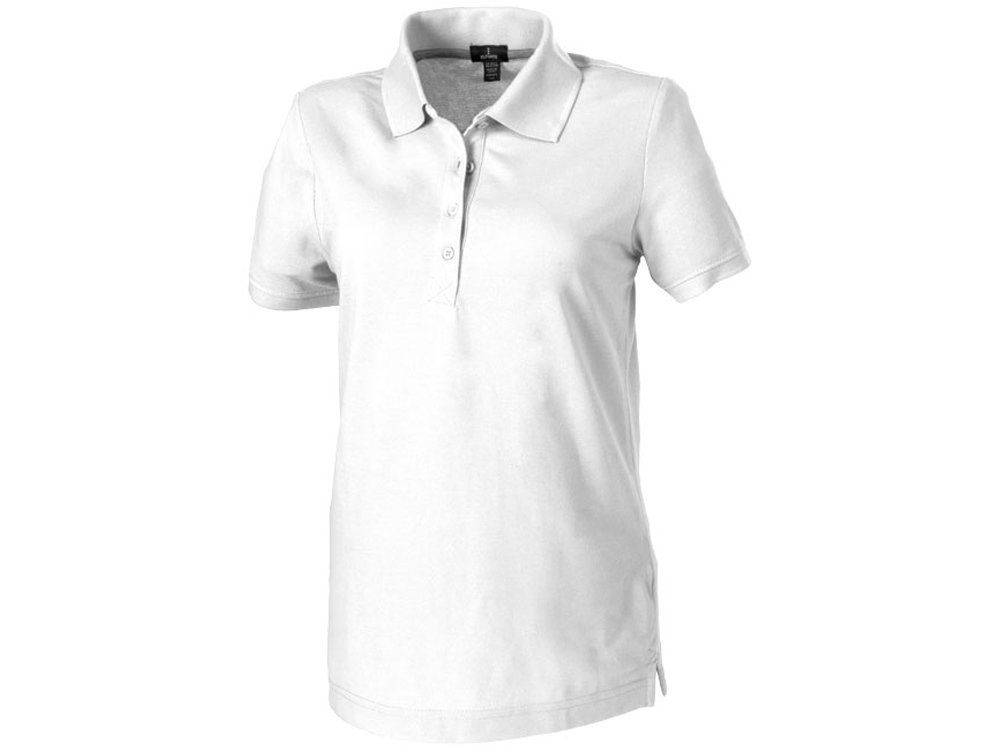 Рубашка поло "Crandall" женская, белый 2XL