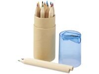 Набор карандашей 12 единиц (карандаш цветной - 12шт, тубус с точилкой)