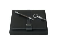 Подарочный набор: брелок, блокнот А5, ручка шариковая (HPBKM583)
