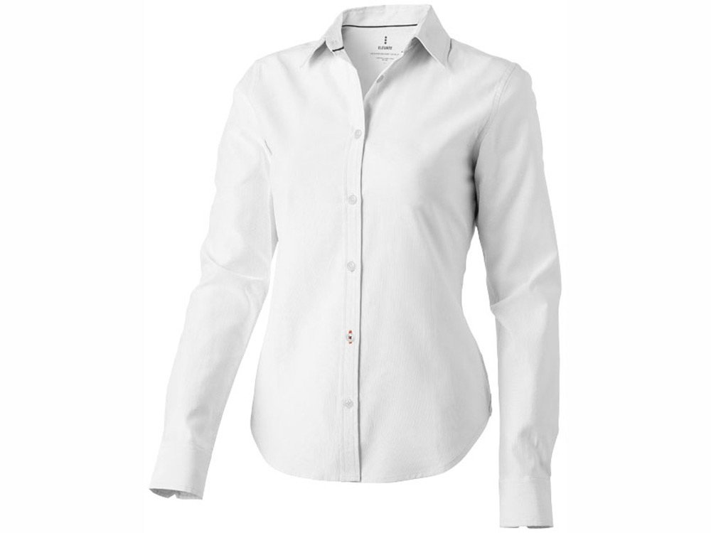 Рубашка "Vaillant" женская с длинным рукавом, белый 2XL