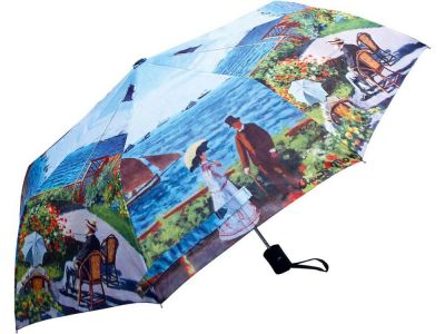 Набор «Моне. Сад в Сент-Андрес»: платок, складной зонт